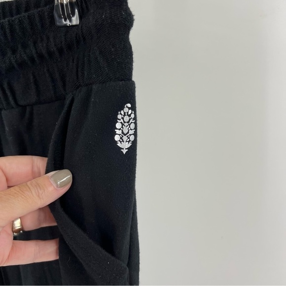 ✅ FREE PEOPLE FP MOVEMENT Sunny Skinny Sweatpants JOGGER SIZE SMALL BLACK - Picture 3 of 9